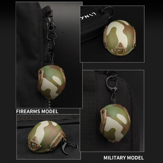Брелок-подвеска со скрытой открывалкой для бутылок. Реалистичный легкий широко используемый орнамент в виде брелка в форме шлема.