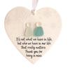 Heart-Shaped Sea Glass Friendship Decor,Friendship Heart Keepsake,Friendship Heart Ornament For Tree Hanging Ornaments, Sea Glass Art For