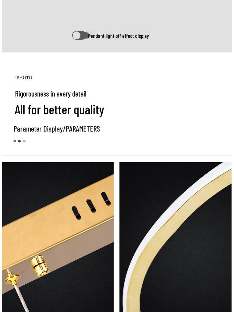 Постмодернистский минималистичный дизайнерский подвесной светильник для бара, отеля или виллы