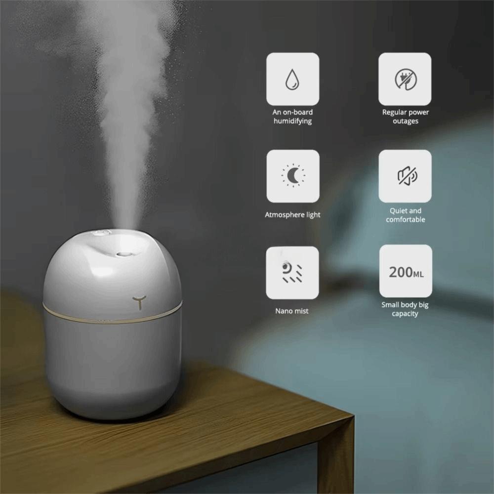 with LED Air Humidifier USB Air Purifier New Mini Humidifier  Home Use