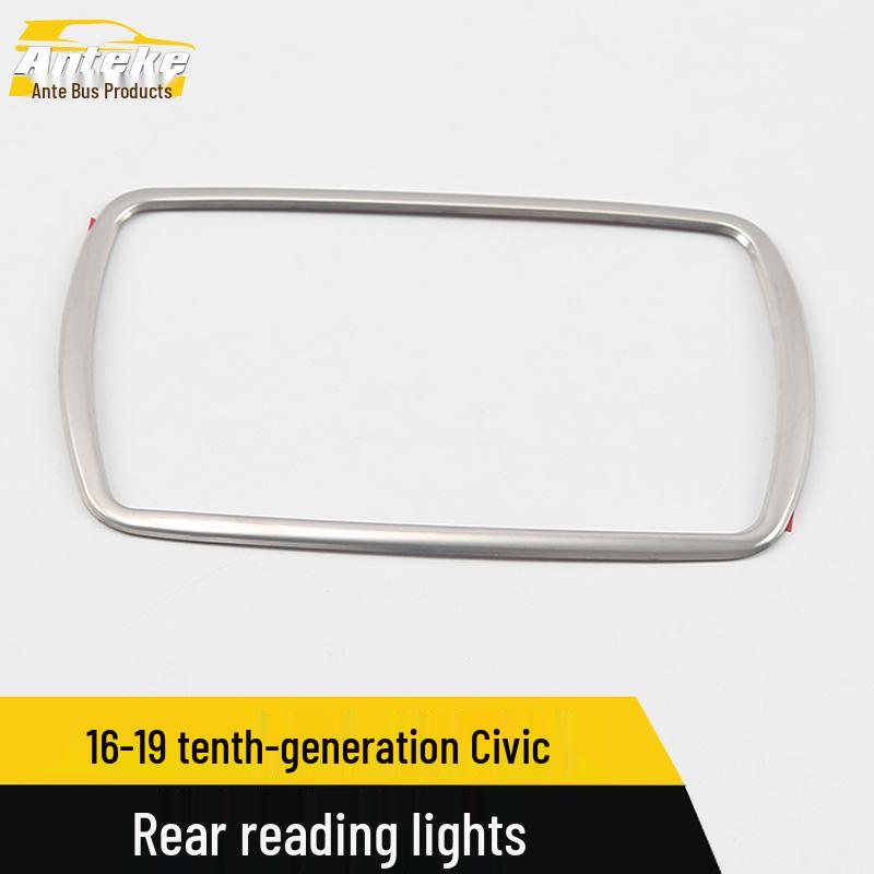 Tenth Gen Civic Rear Reading Light Ring Trim (16-19) - Luminous Roof Decoration
