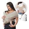 Egmaobaby Sears Infant Front Baby Carrier, Adjustable Four-Season Sling for Spring and Summer Outings
