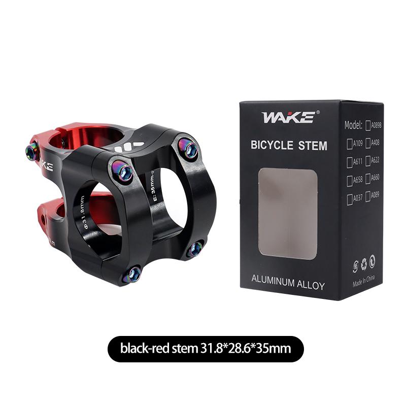 Вынос Wake Mtb Power Stem Шоссейный Велосипед Горный Велосипед Короткий Мощный Вынос 31.8мм 35мм Шоссейный Руль Стол Регулируемый Вынос Подъемник Велоспорт