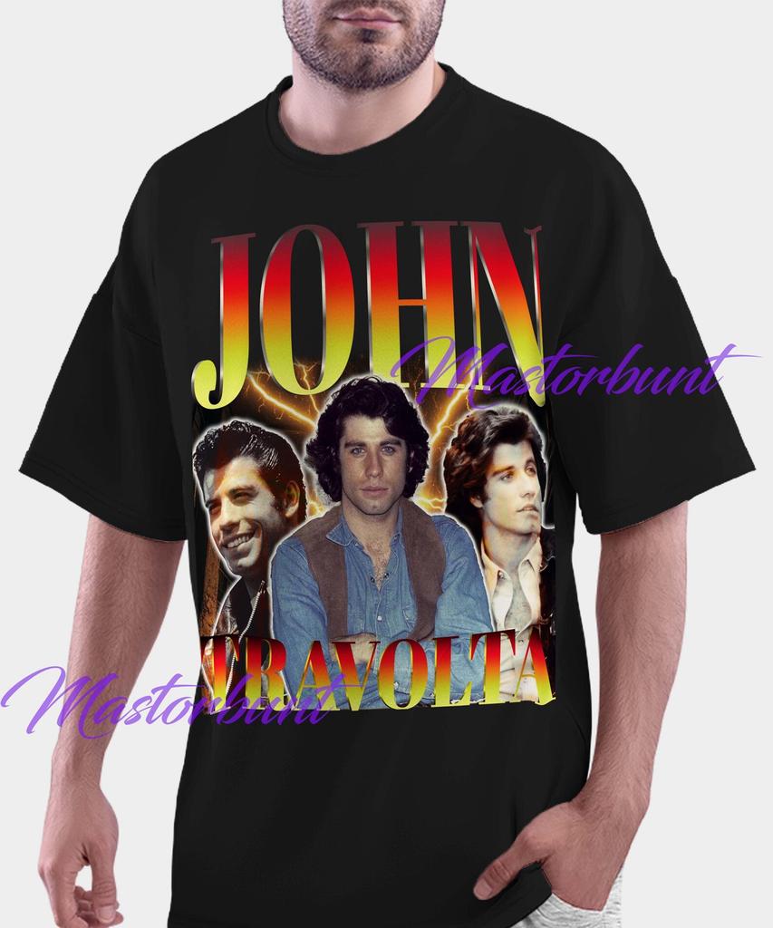 John Travolta Comfort Colors T-Shirt, Vintage Retro Fan Tee
