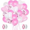 Balloon Garland Kit - ZWOOS - 70 Pieces - Pink and White - Non-toxic - For Birthday