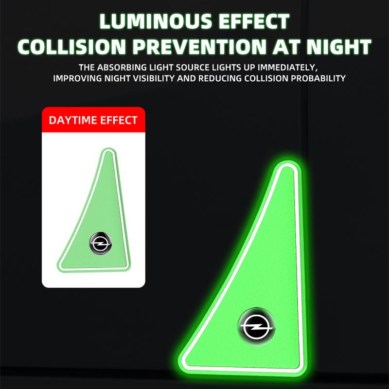 2PCS Rubber Car Door Protection Corner Cover Edge Protection Anti-Collision Scratche For Opel Corsa Mokka Astra Cascada Adam NE9