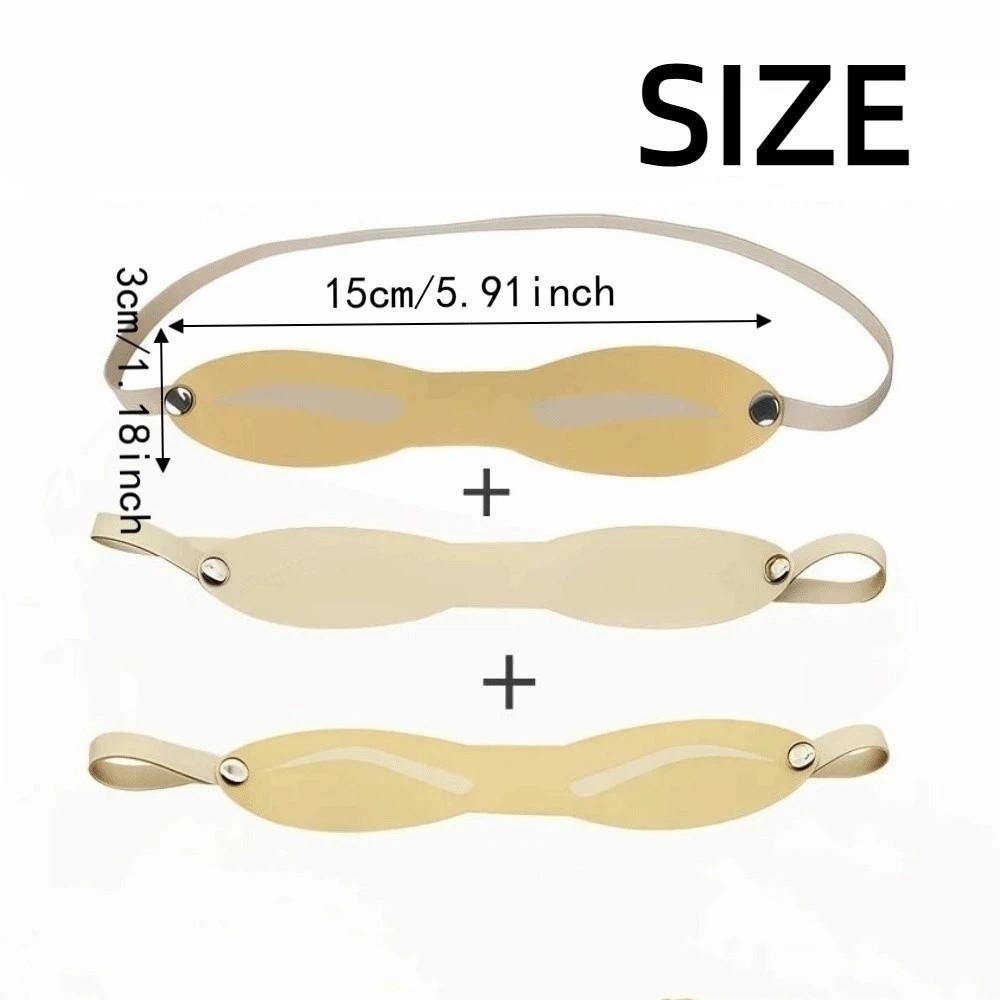 3Pcs Wearable Eyebrow Tattoo Practice Tool Reusable Fake Skin for Tattoo For Beginner