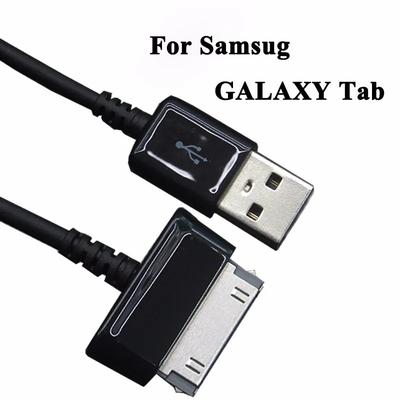 1м/2м USB-кабель для передачи данных, зарядный кабель для планшета Samsung Galaxy Tab 2 3 10.1 P3100 / P3110 / P5100 / P5110/N8000/P1000