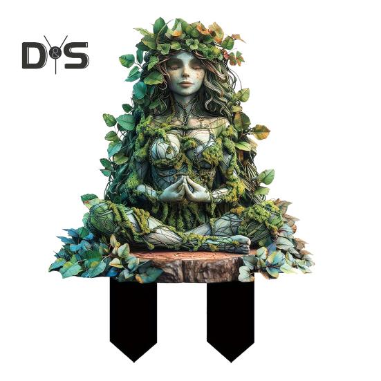 Акриловый садовый колышек для украшения цветочного горшка, садовые аксессуары для сада, вставка для комнатных и уличных растений в горшках