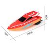Водная игра Электронная лодка Водонепроницаемая радиоуправляемая лодка Подарок на день рождения Дистанционное управление Скоростная лодка Игрушки для улицы