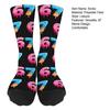 Смешные носки 67 Crew Socks Six Seven Ice Cream Drips Socks 6 7 Мем Повседневные носки для женщин мужчин Уличная одежда для тренировок