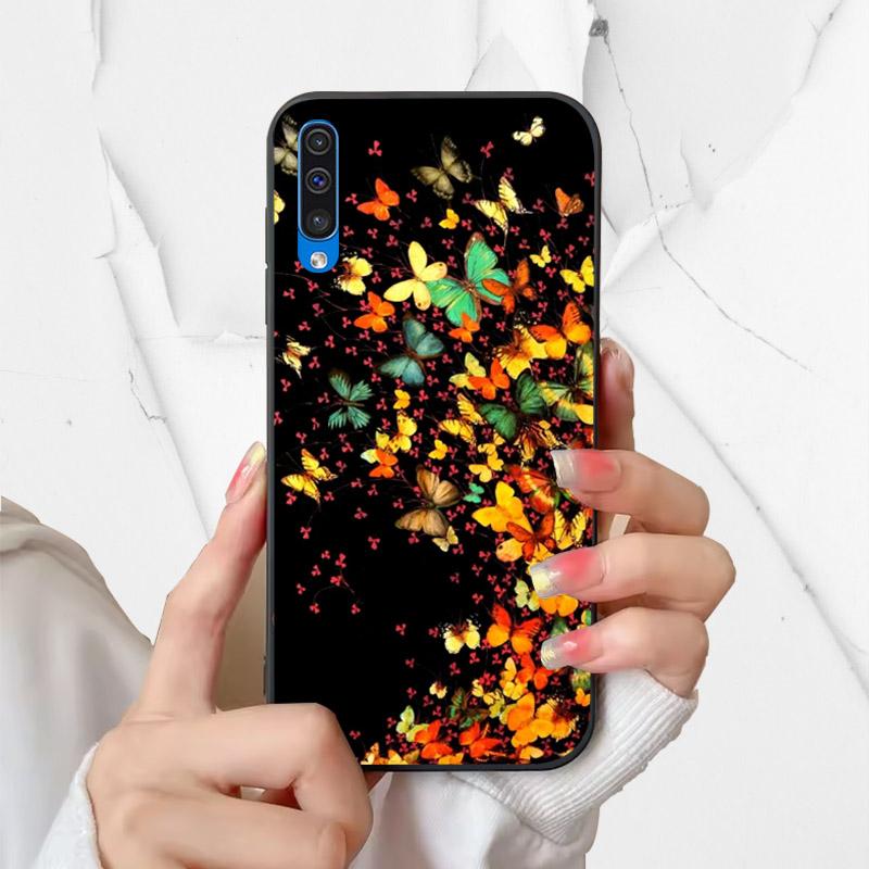 Для Samsung Galaxy A50 A50s Чехол Модная Расписная Мягкая Силиконовая Накладка Чехол для Телефона Для Samsung A50 A 30 50 S Galaxy A30s Fundas