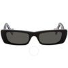 Grey Rectangular Ladies Sunglasses Gg0516s 001 52