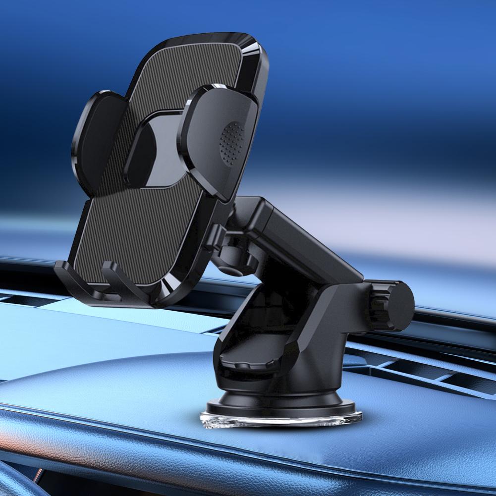 Car Dashboard Phone Mount Car Phone Holder Mount Stand Sucker Telescopic Car Navigation Bracket for 5-9CM Width Phones Navigator