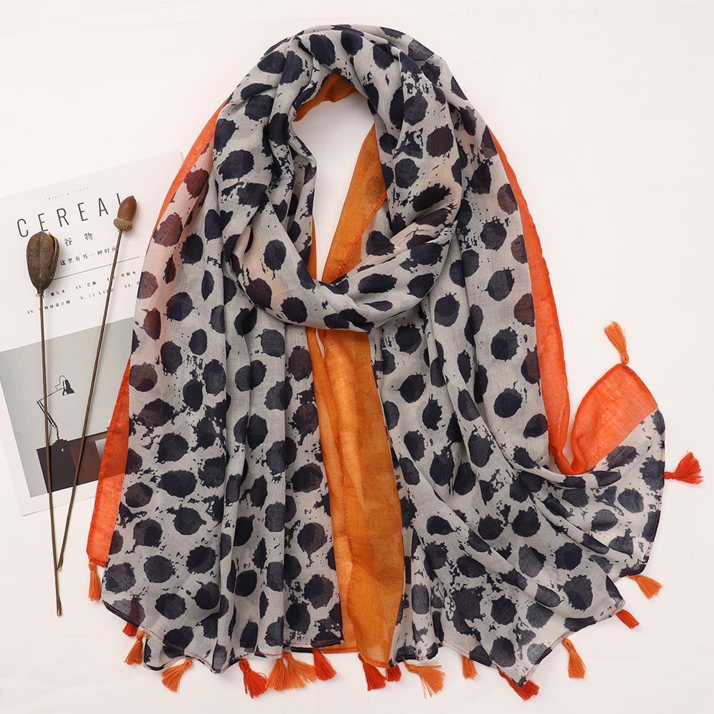 Ethnic Print Beach Travel Scarf Women Tassel Fringed Shawl Seaside Holiday Sunscreen Beach Scarves 180*90Cm