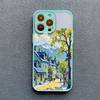 Чехол для телефона "Город в снежных горах" Street View Для iPhone 16 15 14 Pro Max Plus 13 12 Mini 11 Pro Max 7 8 Plus SE2 XR XS X Задняя крышка