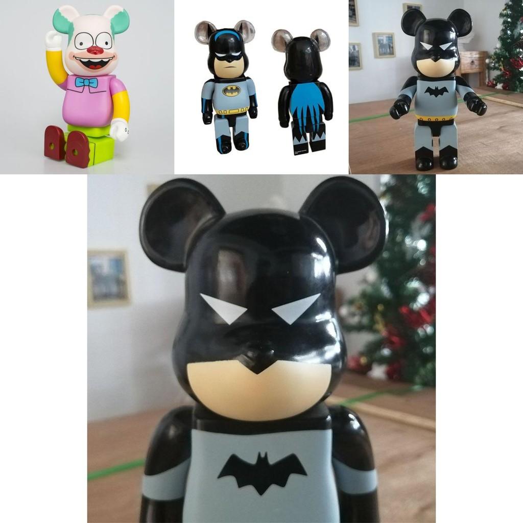 Изысканный Bearbrick 400% Конструктор Медведь Игрушка Фигурка Бэтмен Джокер Красти