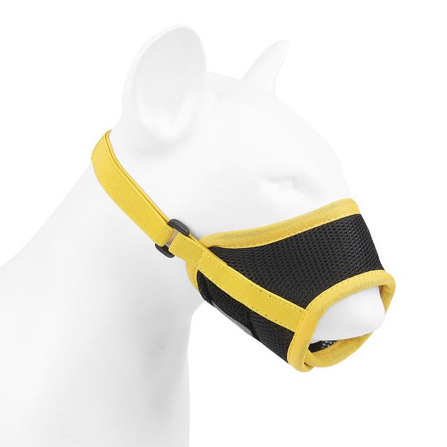 Adjustable Soft Mesh Small Medium Large Dog Muzzle Pet Accessories Breathable Anti Bark Pet Puppy Mouth Mask Cover Muzzles