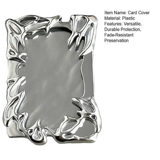 Чехол для карточек, коробки, открытки, фотографии, прочный защитный чехол с гравированными краями, классный