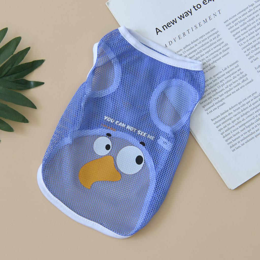 Летняя классная одежда для собак, новый жилет для собак, дышащий жилет, футболка, костюм для собак-бульдогов, футболка для собак, одежда для домашних животных на открытом воздухе