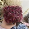 250 г Пряжа из искусственного меха, Пряжа с цветами, Ручная смешанная пряжа для вязания, Для DIY Вязаной сумки, Куртки, Шарфа, Крючок для вязания, Рождественский подарок