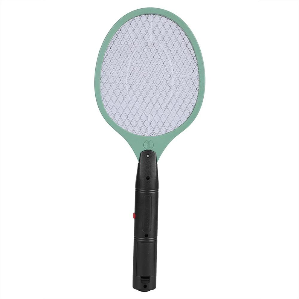 Handheld Electric Mosquito Swatter Battery Powered Insect Bug Zapper Portable Fly Swatter  Night