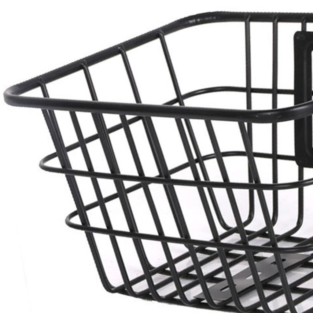 Cycling Front Basket Universal Rustproof Strong Load Bearing Iron Wire Cycling Basket for Kids Cycle
