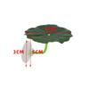 Plastic Betta Fish Rest Leaf Simulated Lotus Leaves/Artificial Leaf Suction Cup Fish Spawning Ornamental Plant