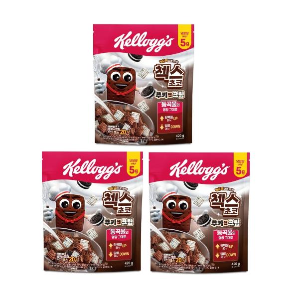 Печенье с шоколадом и сливками Kellogg's Chex (420г) (3 варианта)