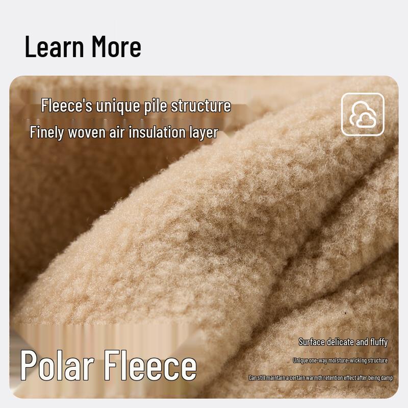 MISSION UV Men's Fleece Lined Winter Gloves