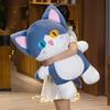 Креативные плюшевые игрушки Кот-Акула, набитые, милые, с большими глазами, куклы, милые животные, подушки, мягкие мультяшные подушки, рождественский подарок