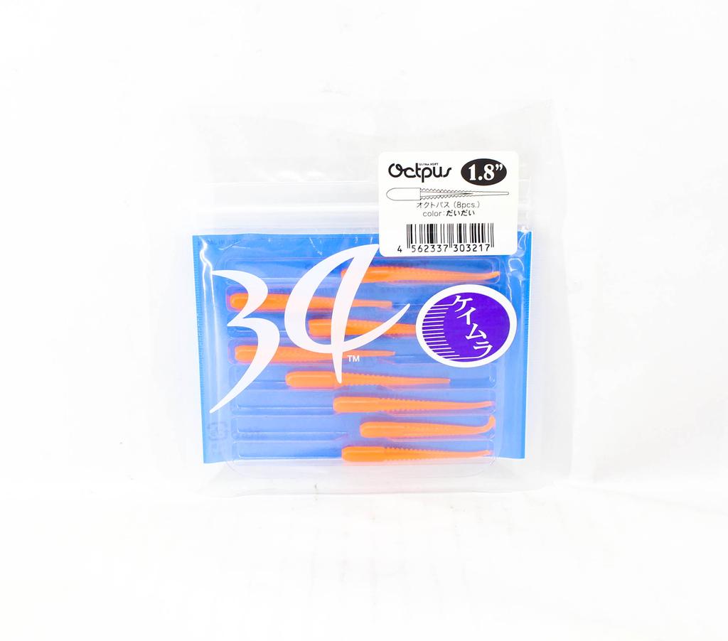 Thirty Four Мягкая приманка Octpus 1,8 дюйма 8 штук в упаковке Daidai (3217)