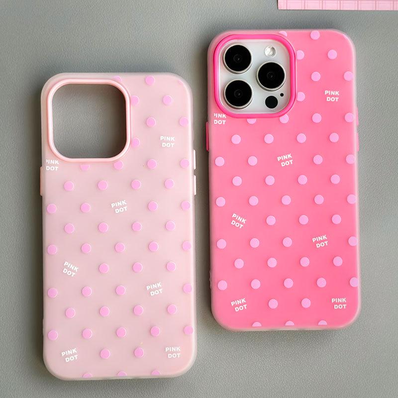 Чехол Zhitai Polka Dot Jelly для iPhone 12-16, 14 Pro Max и X Series
