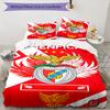 3 шт. С.Л.. Постельное белье Benfica Комплект Пододеяльник Застежка Включает 1 пододеяльник и 2 наволочки, Мягкое и удобное для всех сезонов.