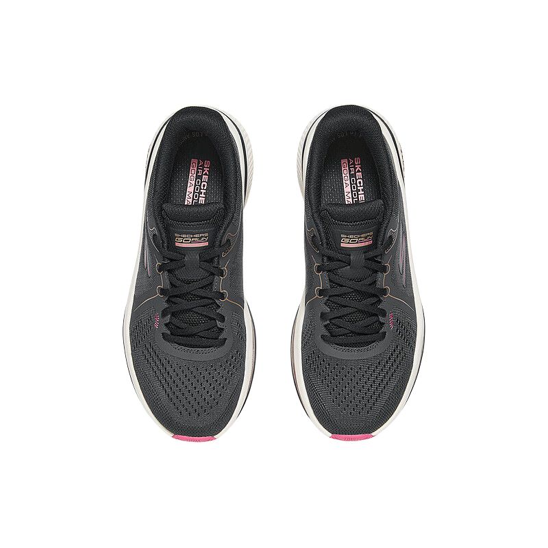 Skechers Легкие, Поддерживающие, Дышащие, Удобные Беговые Кроссовки Женские Кроссовки Черный 129005-BKPK