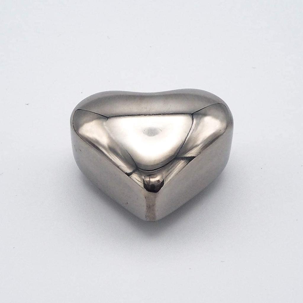 Термостакан Oribe Platinum из нержавеющей стали, пара в форме сердца, подарочный набор из 2 шт., в коробке и