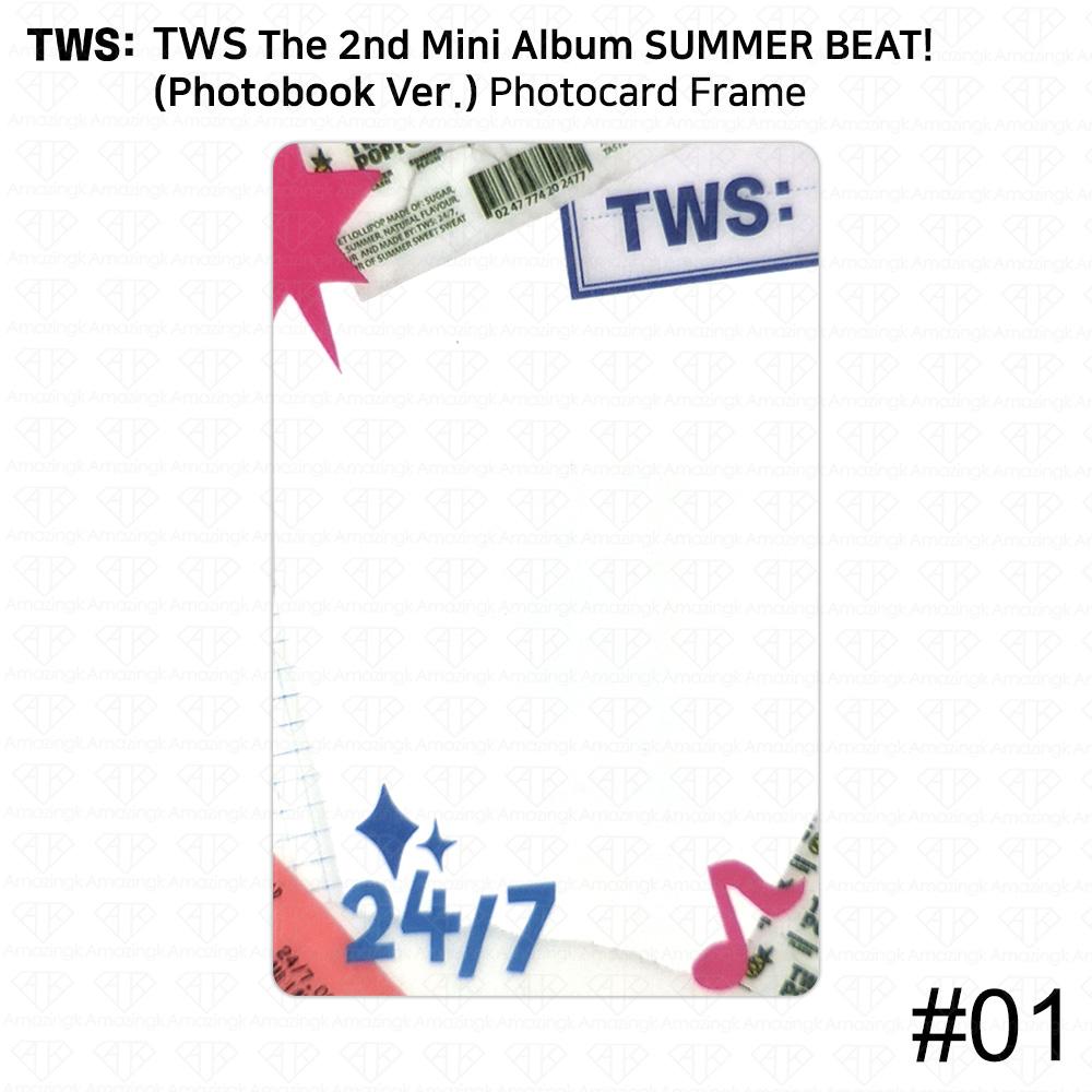 TWS The 2nd Mini Album SUMMER BEAT Official Photocard Shinyu Dohoon Jihoon KPOP