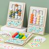 Children's Wooden Thinking Explore Color Matching Educational Toys Kindergarten Intellectual Development Four-color Game