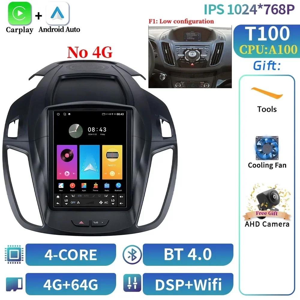 9,7-дюймовый Android автомобильный стерео радио мультимедийный видеоплеер для Ford Kuga 2 Escape 3 2012-2019 навигация Carplay автомобильный экран