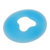 Silicone Spa Face Pillow Soft Round Massage Face Relaxing Cushion Pad for Beauty Salon Blue