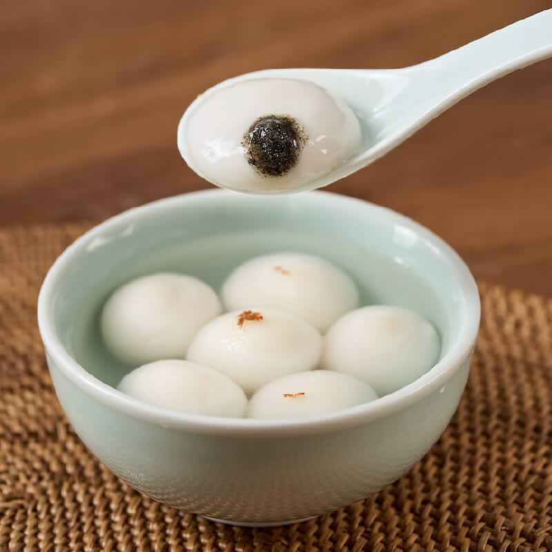 Xianjingcai x Gangyagou Black Sesame Tangyuan