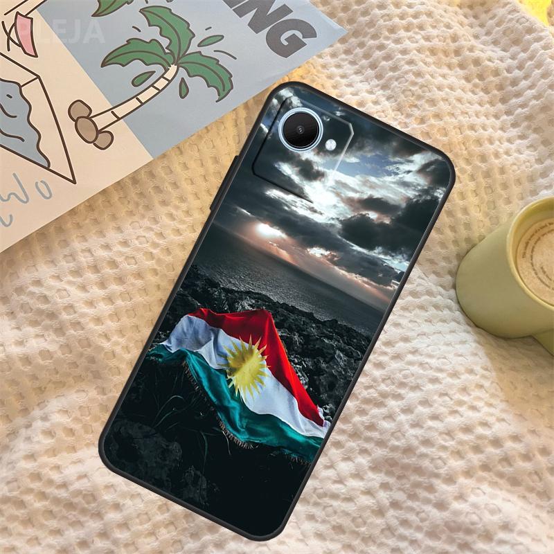 Kurdistan Flag Case For Realme 15 11 12 13 14 Pro Plus C65 C67 C71 C63 C61 C55 C51 C53 C35 C75 GT6 GT7 Pro