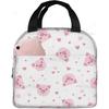 Cute Animal Pig Insulated Lunch Bag for Men Women, Reusable Portable Lunch Box Container for Work Office Travel