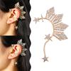 1Pc  Star Ear Clips Non-Piercing Ear Cuff Clip Jewelry Catriona Gray Miss U Ear Cuff Inspired Three Stars And The Sun