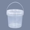 1 л Прозрачное пластиковое ведро с ручкой (2-Pack)