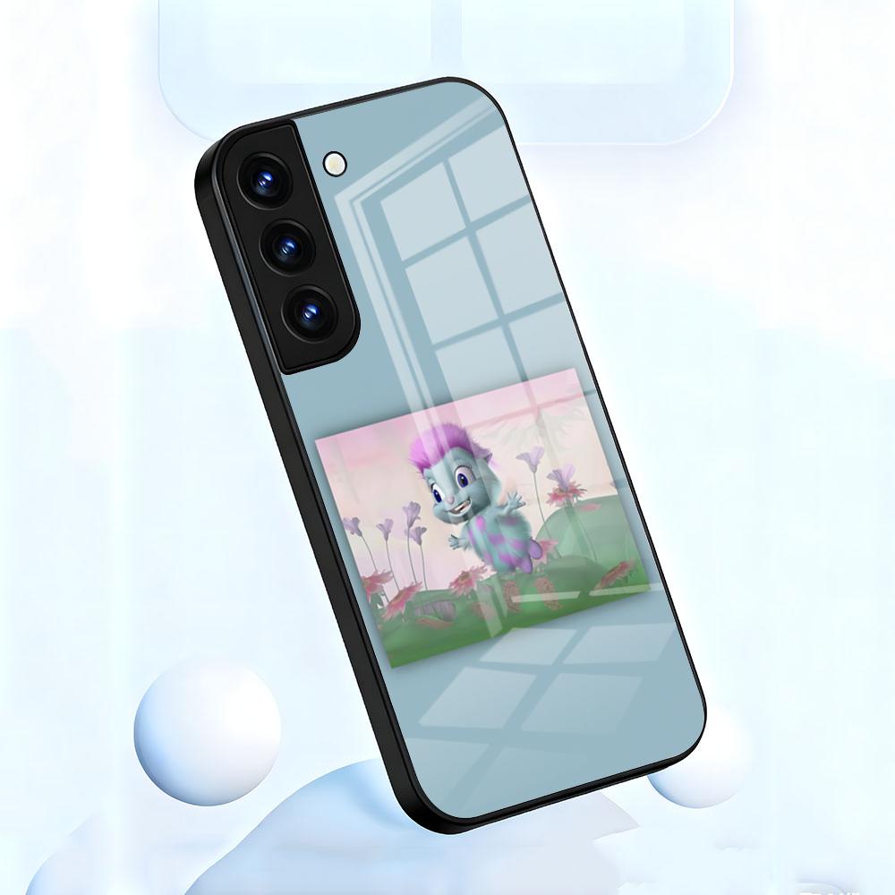 Funny B-Bibble Meme Phone Case For Samsung S26 S25 S24 FE S23 S22 S21 Plus S20 Ultra Note20Ultra Black Glass Cover