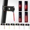 LED Bike Rear Light, LED Bike Tail Light, 3 Modes Rechargeable USB Bicycle Cycling Rear Light For Any Type Of Seatpost