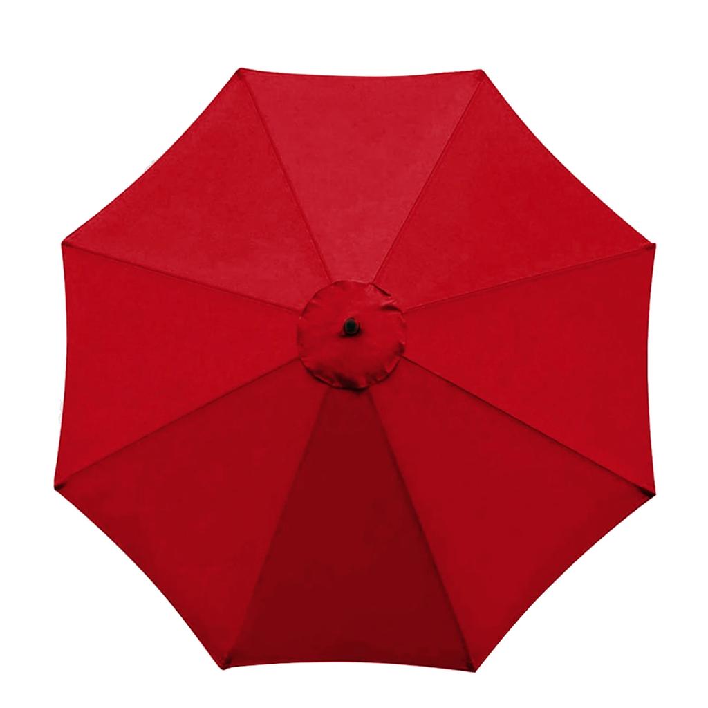 6/8 Bones Umbrella Canopy Cover Waterproof Replacement Garden Shelters Fabric Sun Protection Detachable Umbrella Accessories