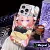 Game GI Varesa White Translucent MagSafe Mobile Phone Case for iPhone 17 16 15 14 13 12 11 X XR XS Air Pro Max Plus Cover