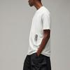 Y-3 Футболка Gfx Ss Tee с логотипом и круглым вырезом, унисекс, топы, белая IZ3123